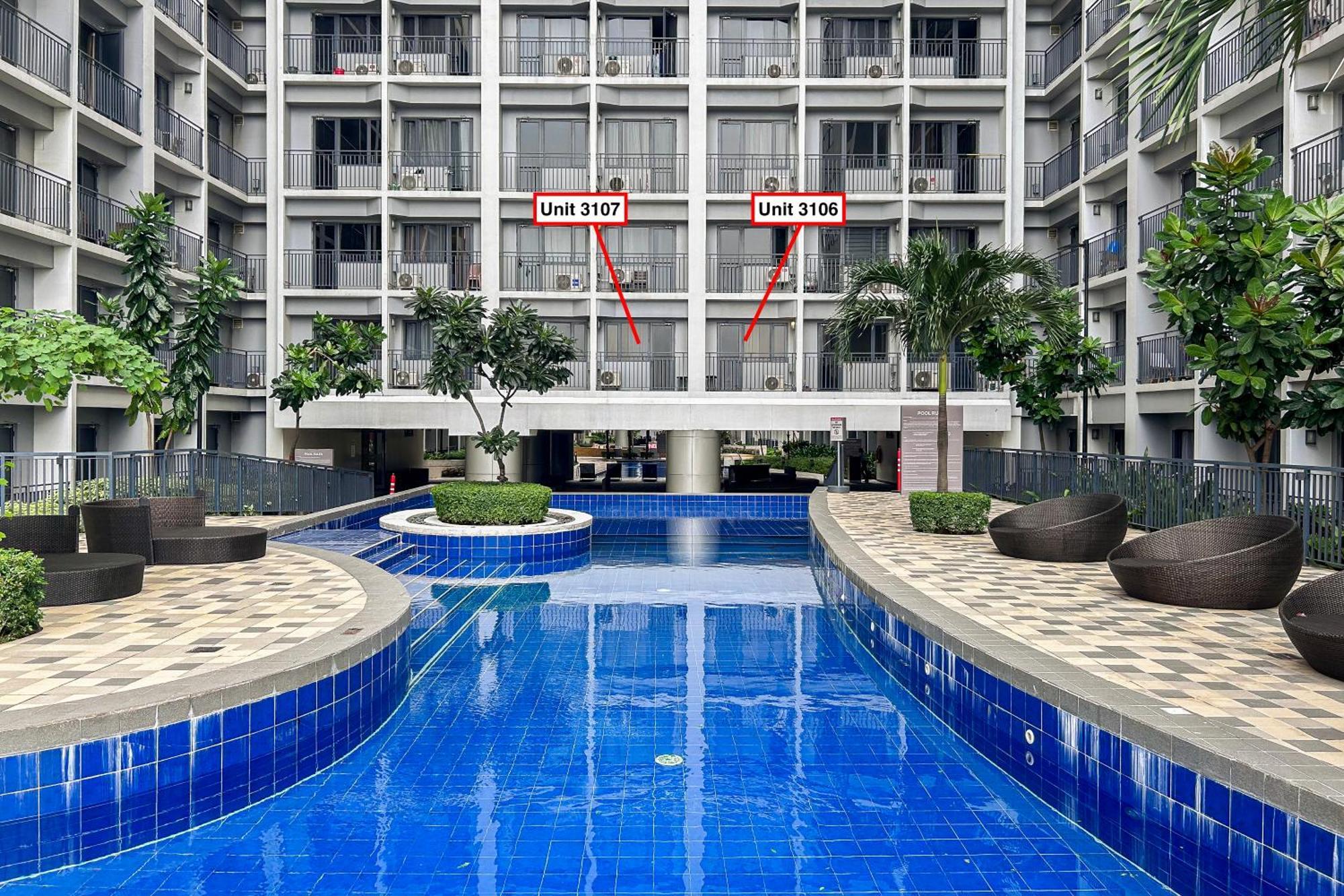 2 Side-By-Side P00L Front Condos, 6 Beds, 2 Cr, 2 Kitchen For 10 Guests At Moa Manila Exteriör bild